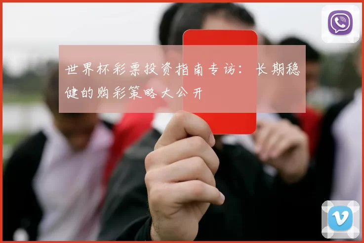 世界杯彩票投资指南专访：长期稳健的购彩策略大公开