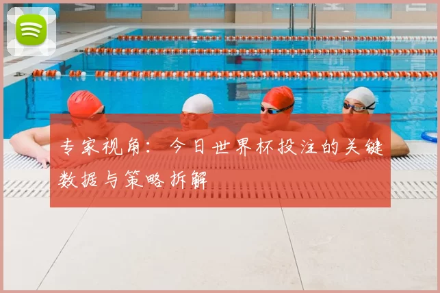 专家视角：今日世界杯投注的关键数据与策略拆解