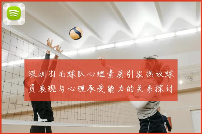 深圳羽毛球队心理素质引发热议球员表现与心理承受能力的关系探讨