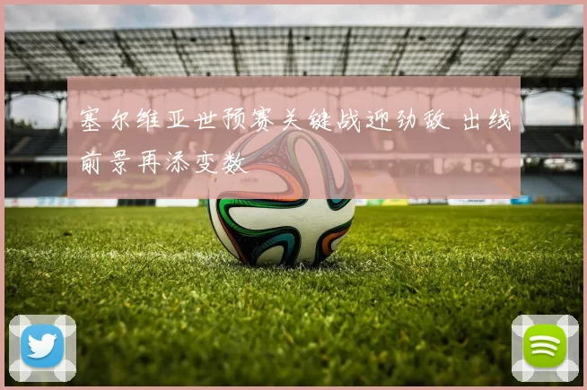 塞尔维亚世预赛关键战迎劲敌 出线前景再添变数